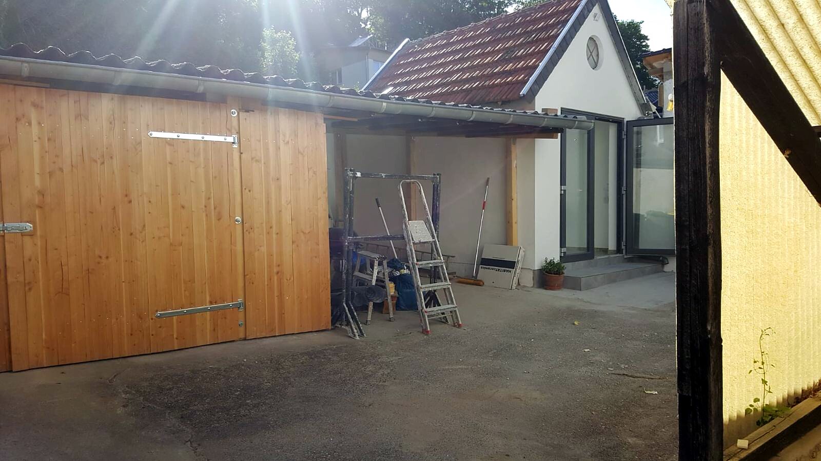 Renovierung im Außenbereich